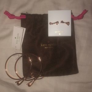 Kate spade bracelet and earring set